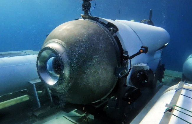 На пропавшем в Атлантическом океане батискафе с миллиардерами на борту закончился кислород