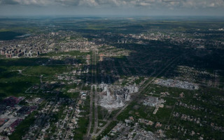 Бахмута больше не существует: город превратился в сплошные руины.