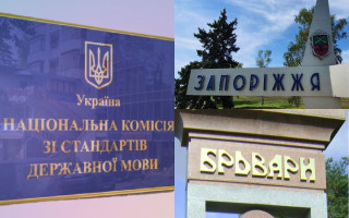 Нацкомісія вважає за доцільне перейменувати Запоріжжя та Бровари