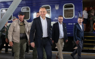 Президент Польши Анджей Дуда прибыл в Киев
