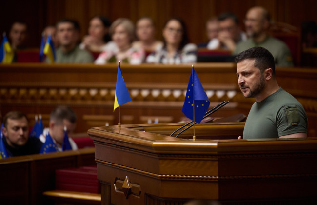 Зеленский предложил идею доктрины для Украины