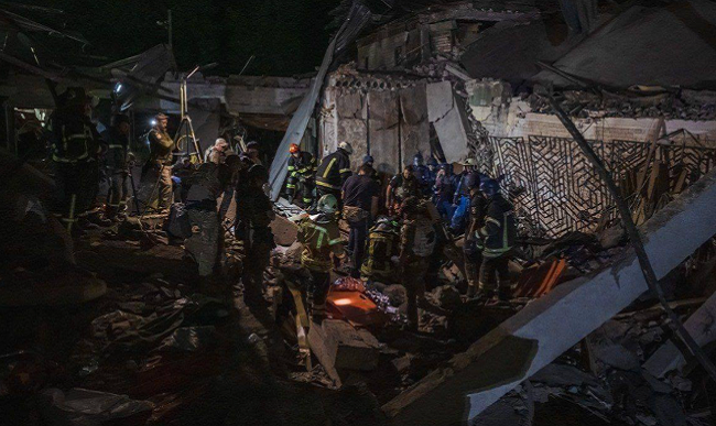 Ракетный удар по Краматорску: 8 погибших, в том числе дети, и 56 раненых