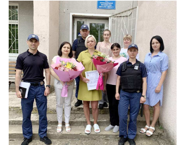 Служба судебной охраны взяла под защиту Теплодарский городской суд Одесской области