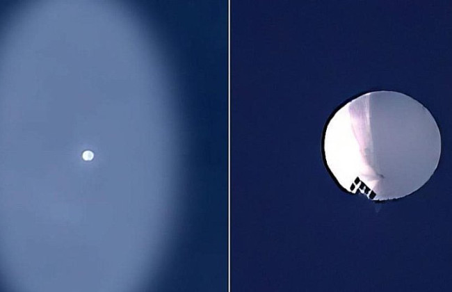 Китайський аеростат під час прольоту над США не збирав розвіддані, – Пентагон