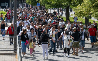 В Чехии ромы вышли на протест, требуя защиты из-за конфликта с украинцами