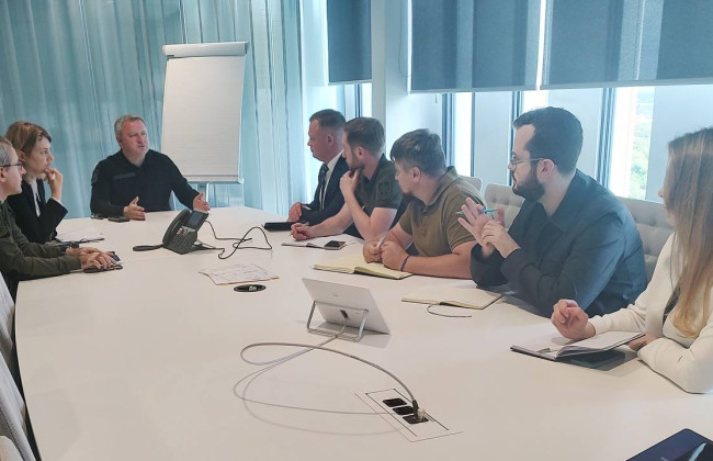 Андрей Костин провел первую рабочую встречу с украинскими прокурорами в Международном центре для расследования вторжения рф в Украину