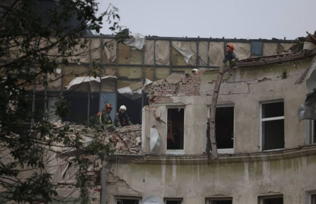 Ракетний удар по Львову: в ОП показали перші хвилини після атаки, відео