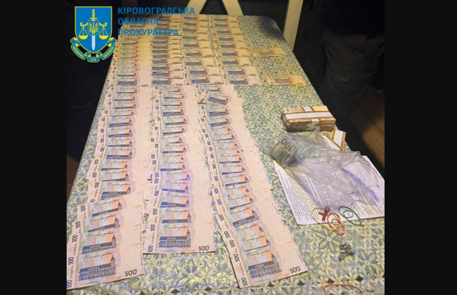 Пів мільйона хабаря за оренду земельної ділянки: викрито посадовця-землевпорядника на Кіровоградщині