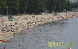Шесть пляжей Киева не прошли тест на качество воды