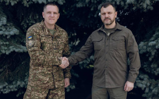 Ігор Клименко представив нового командувача Національної гвардії України Олександра Півненка, фото