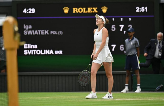 Свитолина сенсационно обыграла Свентек и вышла в полуфинал Уимблдона
