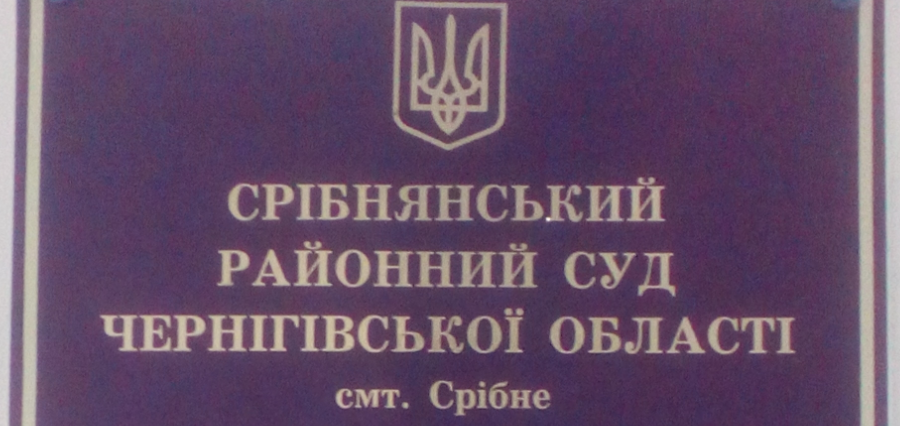 Избран председатель Срибнянского районного суда Черниговской области