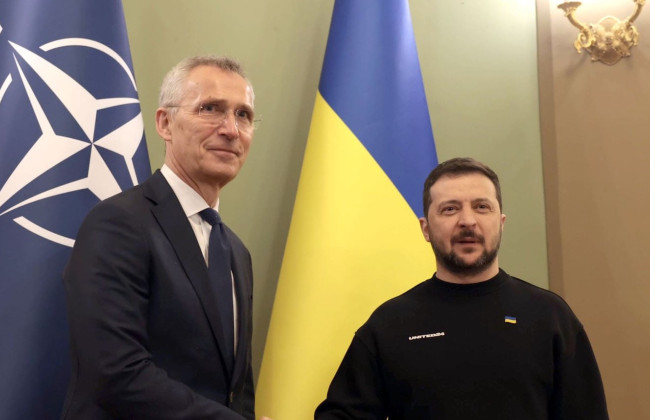 Україна розуміє, що не може бути членом НАТО, поки триває війна — головні заяви Зеленського і Столтенберга під час  пресконференції