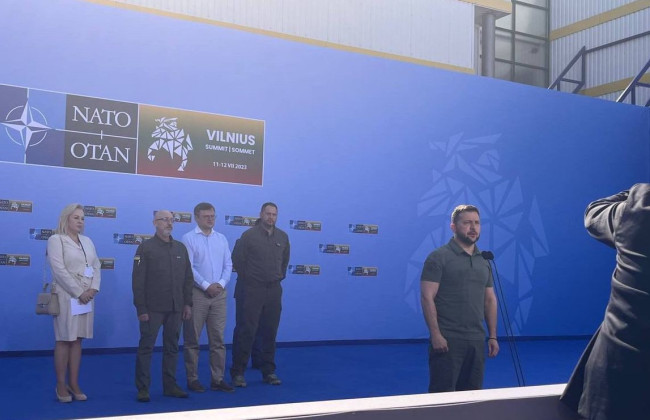 Володимир Зеленський прибув на саміт НАТО у Вільнюсі
