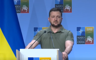 Зеленський дає пресконференцію за підсумками дводенного саміту НАТО, трансляція