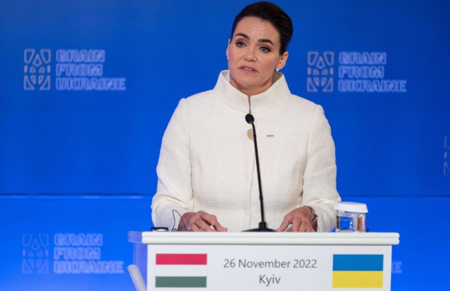 Президентка Угорщини відвідає Закарпаття та Київ