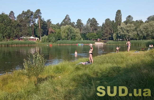 Киевлянам сообщили, на каких пляжах лучше не купаться и не отдыхать