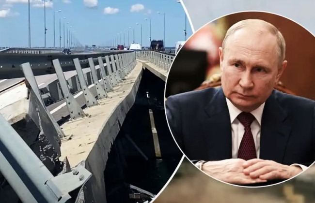 Вибухи на Кримському мосту: Путін зробив цинічну заяву і пригрозив «відповіддю»