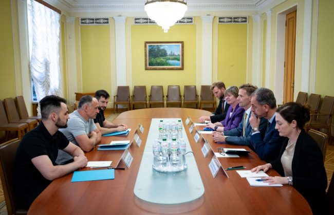 Олег Татаров на встрече с представителями ЕС обсудил план реформы органов правопорядка в Украине