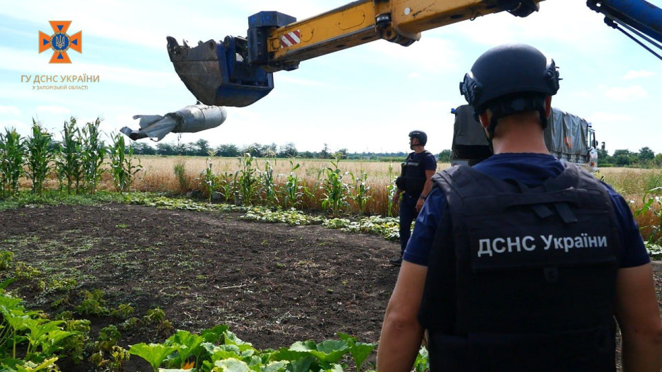 Сапери ліквідували керовану авіаційну бомбу, яку чоловік знайшов на території приватного домоволодіння