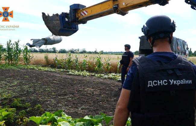 Сапери ліквідували керовану авіаційну бомбу, яку чоловік знайшов на території приватного домоволодіння