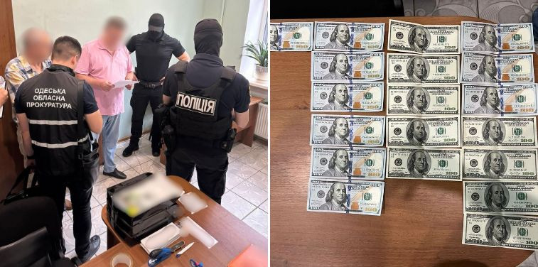 $2000 хабаря за бюджетне місце: в Одесі затримали службовця одного з коледжів