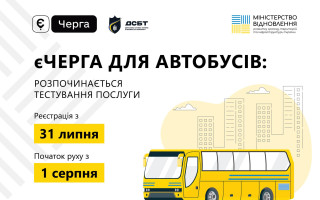 З 1 серпня в пункті пропуску «Ягодин – Дорогуськ» починає діяти єЧерга для автобусів– інструкція