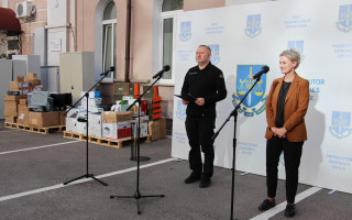 Луганська обласна прокуратура отримала допомогу від Литви, фото