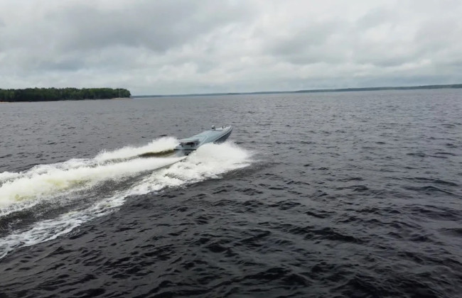 Українські військові вперше показали морські дрони, якими нищать флот рф