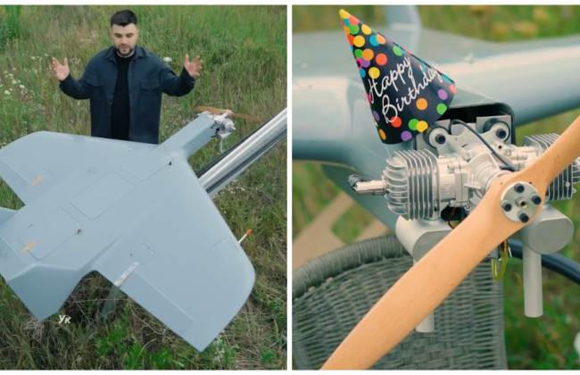 Конструктивно переважає конкурентів: в Україні розробили дрон-камікадзе «Рубака» з дальністю польоту 500 км
