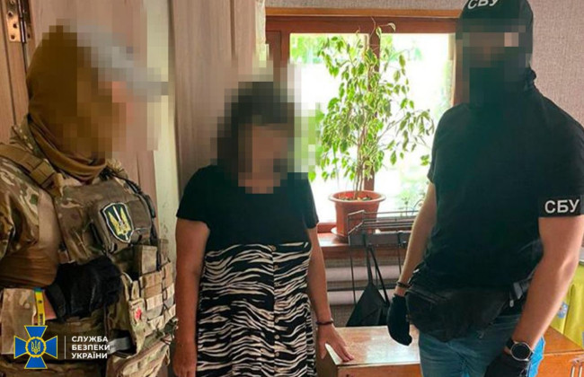 Задержали пособницу кремля: готовила воздушный удар рф по Николаевщине во время визита Зеленского