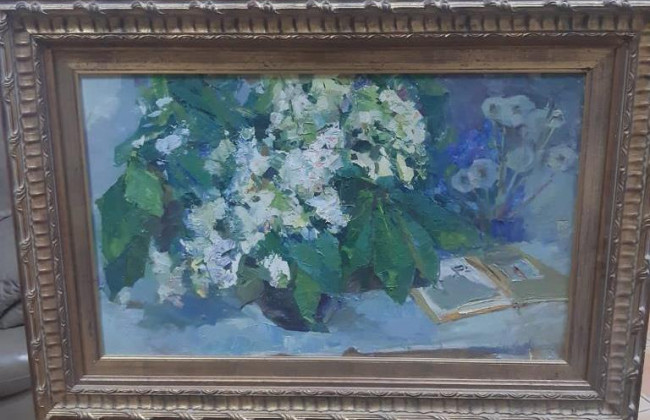 На Закарпатті у чоловіка вилучили 20 старовинних незадекларованих картин, придбаних на аукціоні в Італії, фото