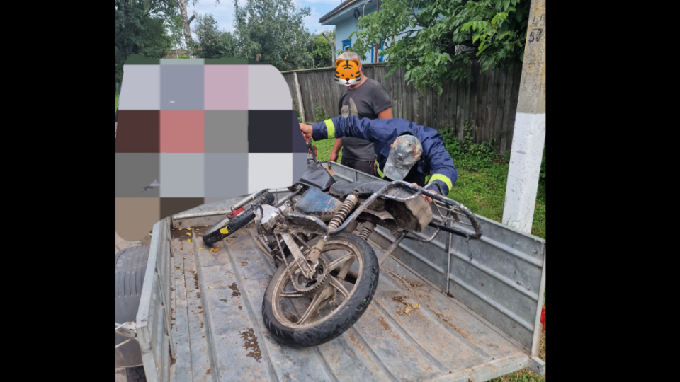 На Чернігівщині у чоловіка відібрали мотоцикл через те, що нагадував звук «шахеда»