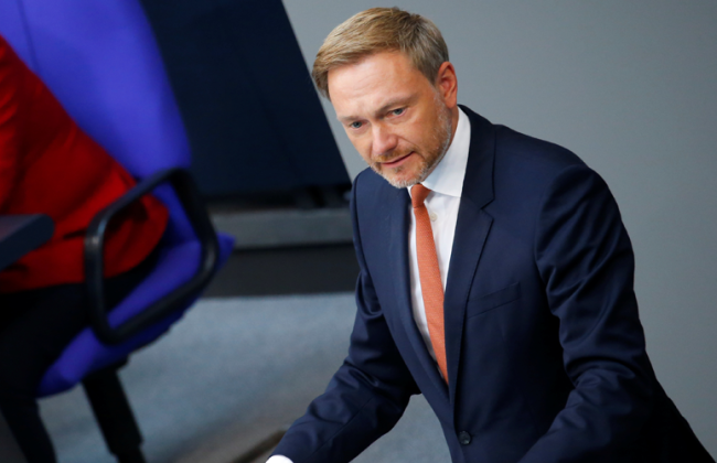 В Киев впервые с начала войны прибыл глава Минфина Германии Кристиан Линднер