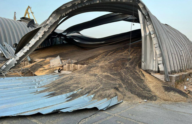 Глава МИД Румынии осудила российские удары по зернохранилищам в портах Украины