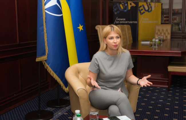 Україна до кінця року розпочне переговори про вступ до ЄС навіть з невиконаними вимогами, — Стефанішина