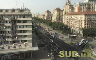 В Киеве на Крещатике частично перекроют движение транспорта 20-28 августа