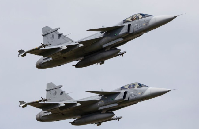 У Швеції повідомили, чи передаватимуть Україні винищувачі Gripen