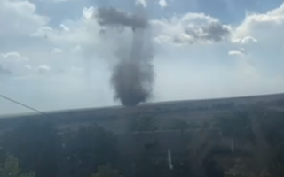 На Одещині був помічений смерч, відео