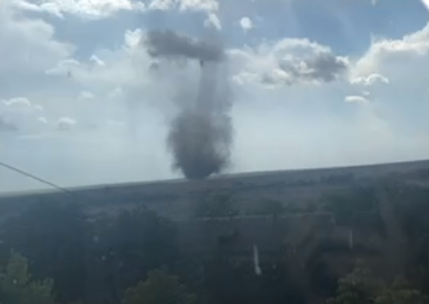 В Одесской области был замечен смерч, видео