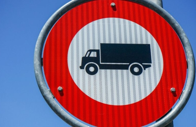 В Киеве ограничили движение грузовиков по городу