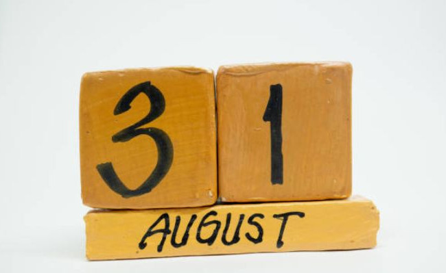 31 серпня: яке сьогодні свято та головні події