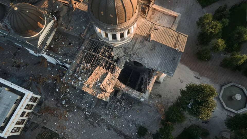 Италия на днях начнет восстановление Спасо-Преображенского собора в Одессе