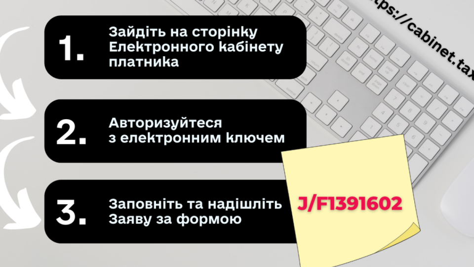 Как подать заявление о желании получать документы через Е-кабинет плательщика