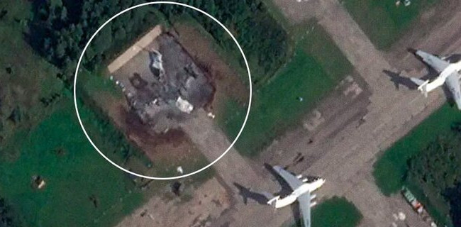Стало известно, как рф использует самолеты Ил-76, часть из которых уничтожили в Пскове