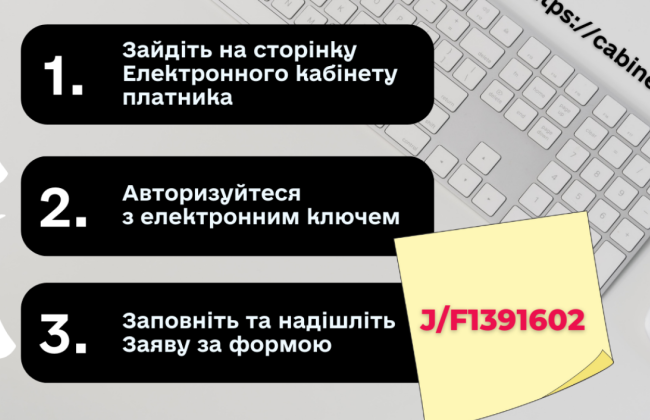 Как подать заявление о желании получать документы через Е-кабинет плательщика