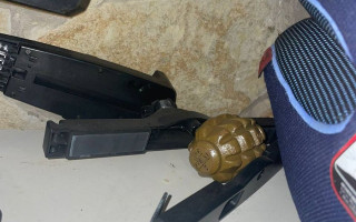 У Бучі чоловік в гаражі знайшов залишену окупантами розтяжку