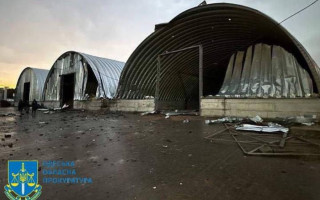Прокуратура показала фото последствий атаки «Шахедов» в Одесскую область