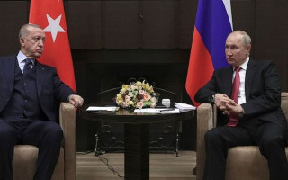 Во время встречи Эрдогана и Путина переводчик «объявил» войну между Турцией и рф, видео