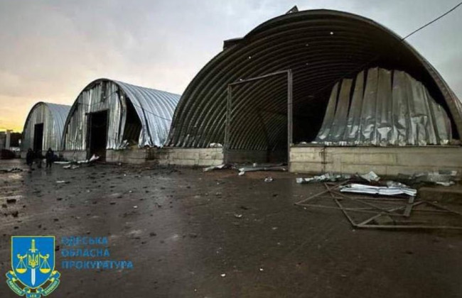 Прокуратура показала фото наслідків атаки «Шахедів» на Одещину
